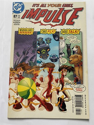 IMPULSE # 87 DC Comics 2002 NM