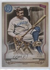 2020 Topps Gypsy Queen Missing Nameplate Babe Ruth #301 HOF 1c28
