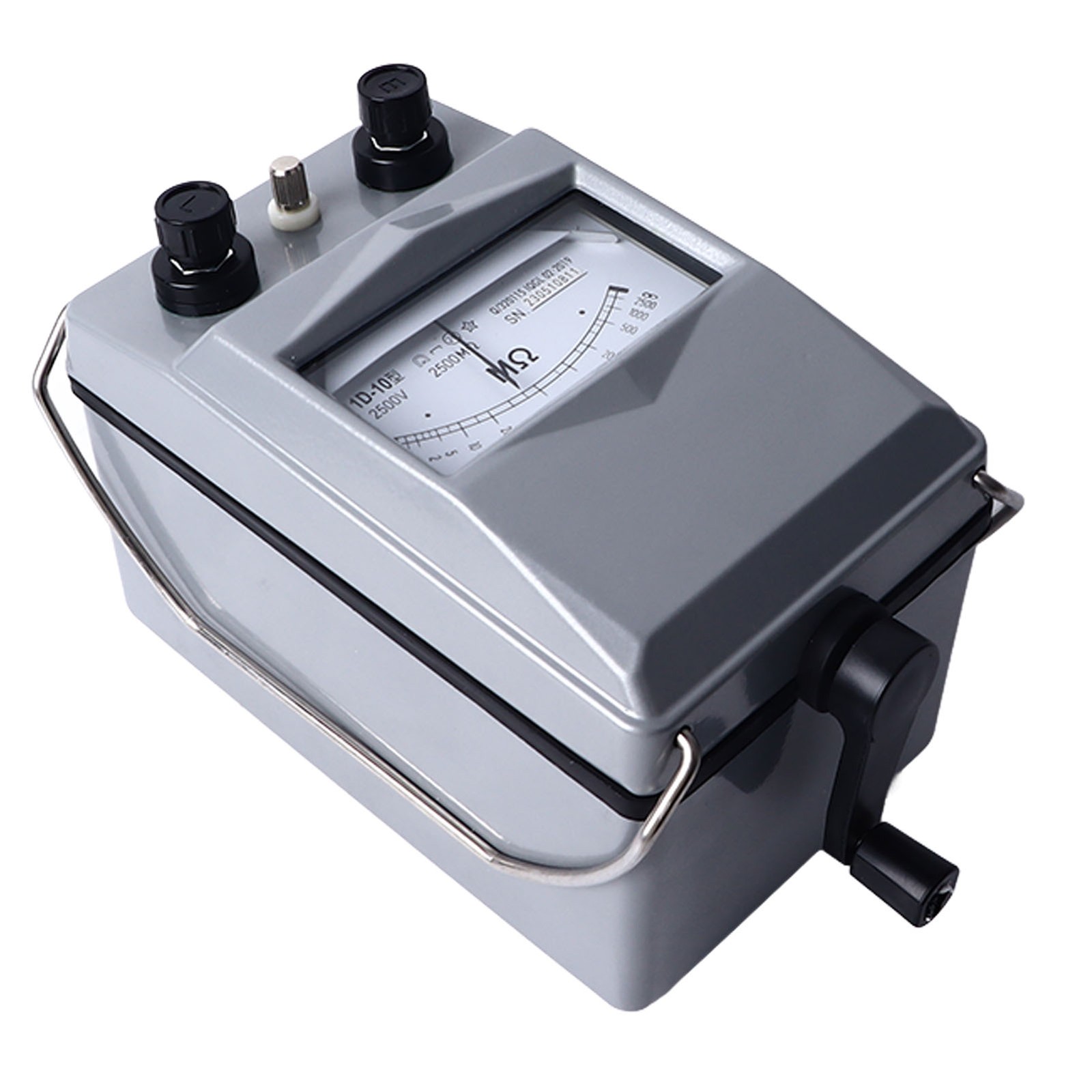 2500V Megohmmeter Insulation Tester Portable Accurate Measurement For Home☜