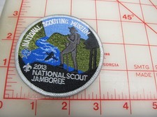 2013 National Jamboree collectible National Scouting Museum patch (yQ)