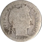 1892-S Barber Dime