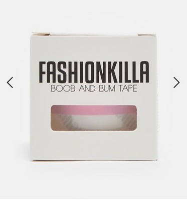 Boob & Bum Lift Tape Body Adhesive | Unsichtbares Brustband | Starker Halt - transparent