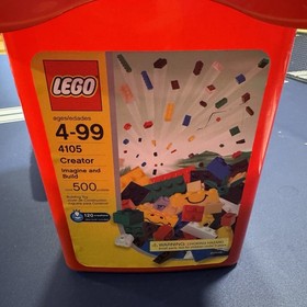 Lego Creator Set 4105 w/ Idea Book & Bin ~ Brick Lot ~ Incomplete ~ READ