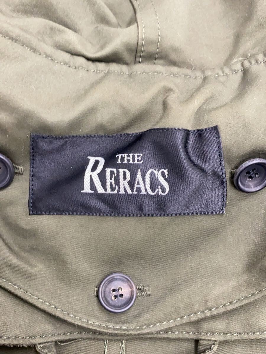 THE RERACS altra giacca 36 poliestere kaki tinta unita 19FW RECT 210L 2 UASP usata