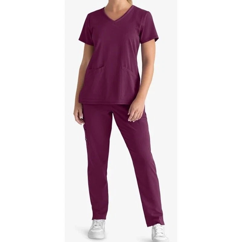 6 Sets Med Couture Grey's Anatomy Cherokee Nurse Srubs Red Blue Wine Med 13PCS - Image 4 of 4