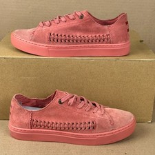 TOMS Pink Suede Casual Sneakers Women’s US 6.5 EU 37 Low Top Shoes
