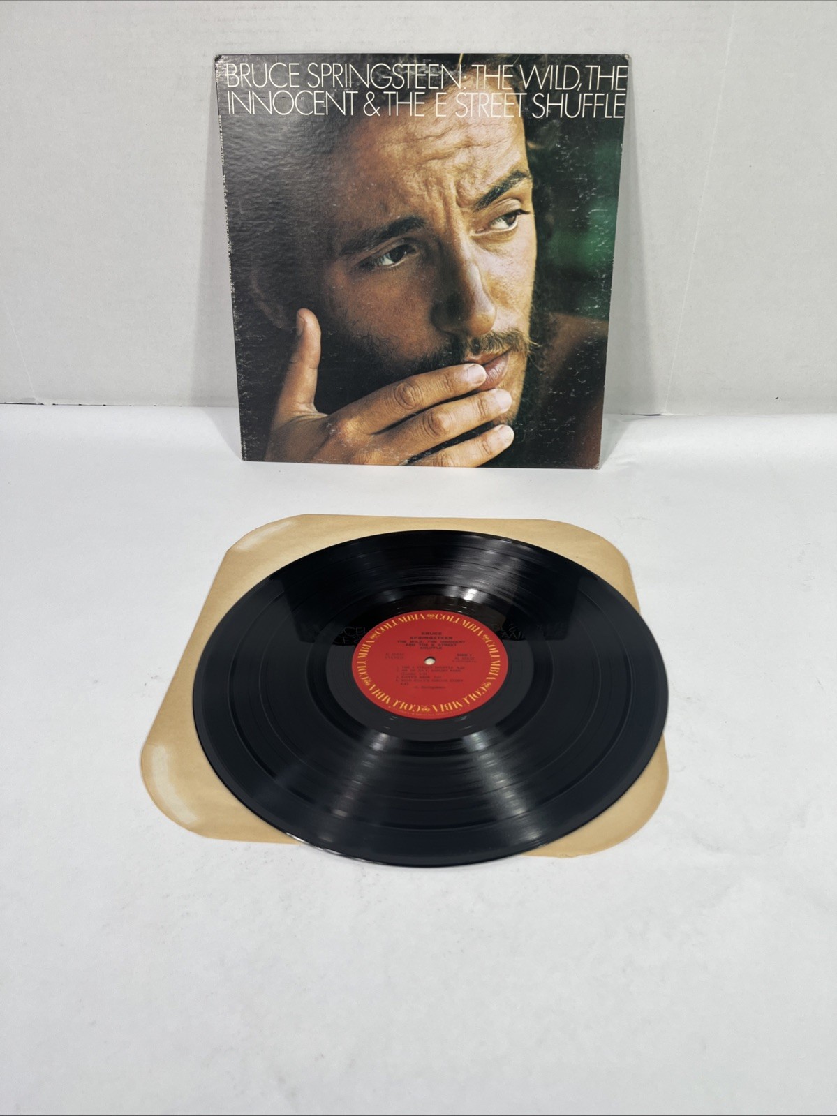 BRUCE SPRINGSTEEN The Wild The Innocent Vinyl Lp JC 32432 1973 Tested VG+ thumbnail 7