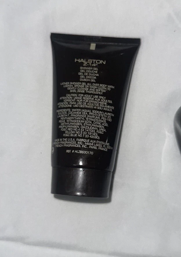 Halston Z-14 Hombres Juego de 2 piezas Gel de ducha y aftershave Aroma descontinuado HALSTIN Z-14 Foto 4 de 4