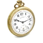 Antique Illinois 16s 21J Bunn Special Railroad Grade Mens Pocket Watch #WB5213-2