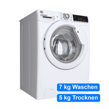 Hoover Waschtrockner 7kg Waschen 5kg Trocknen 1400 U/min Schontrommel Smart NEU