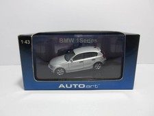 Autoart 1/43 BMW 1 Series E87 120i Mini Car Titanium Silver