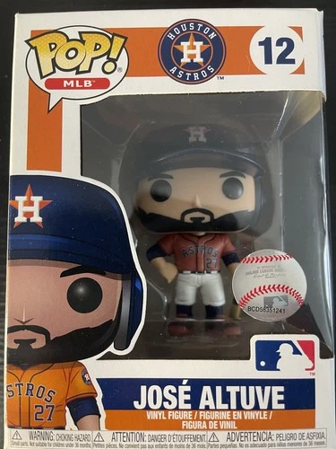 Funko Pop! - MLB - Jose Altuve #12 (Orange Jersey) - Houston Astros