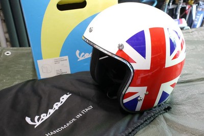 Jet Helm 606378M05UK Vespa Nations UK  Größe XL (61-62cm) Casco Helmet