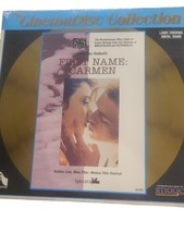 FIRST NAME: CARMEN LASERDISC, 1989, FRENCH W/ ENGLISH SUBTITLES, NEW SEALED MINT