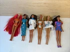 Vtg Lot Of 6 90s & Y2k Barbie Dolls Long Hair
