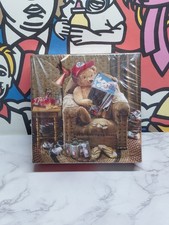 Vintage  HALLMARK  SPRINGBOK  MINI JIGSAW PUZZLE  PLAYBEAR  7" X 7"