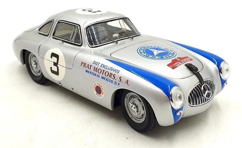 CMC 1/18 Scale Diecast DC17125S - Mercedes-Benz 300SL carrera Panamerica #3 - Image 2 of 4