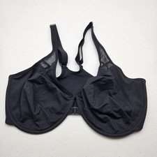 Delimira Women Bra 36E Black T Shirt Underwir...