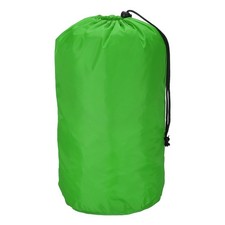 Stuff Sack 9x16" Waterproof Outdoor Drawstring Bag for Camping Green