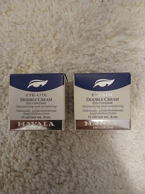 2 x 15 ml. MAVALA. Switzerland. Eye Contour Cream. Eye-Lite. Neu & OVP.
