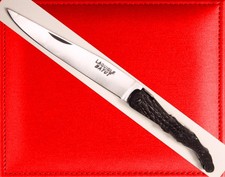 * ANCIEN LAGUIOLE * AILE DE PIGEON * BATUT * MOUCHE PLATE FORGÉE * CROCO *FRANCE