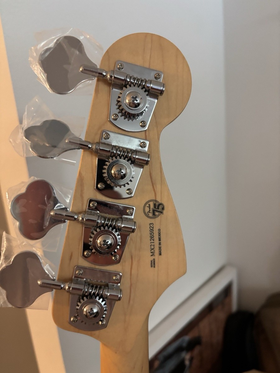 Fender Jazz Bass 75th Anniversary 4 String Electric Bass Guitar