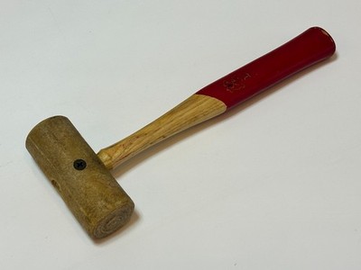 NEW Chicago Rawhide USA (C/R) No. 1 Rawhide Hammer, 5oz, Red / Wood Handle, NOS