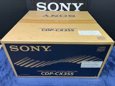 -SEALED - NEW IN BOX - Sony 300 Disc CD/DVD Changer Player CDP-CX355