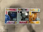 Funko Pop Snow White Mad Hatter Bambi Glow With Protector LE 5000 Exclusive Set