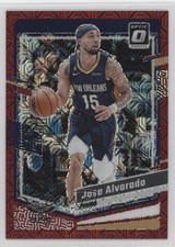 2023-24 Panini Donruss Optic Choice Red Prizm 25/88 Jose Alvarado #145 p8v
