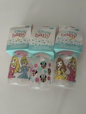 Lot of 3 Disney Baby Bottles  Er