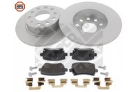 Bremsensatz Hinten FüR Audi Seat Skoda VW 2003-2020