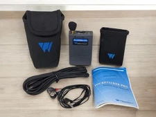 Williams Sound Pocketalker Pro Mic Pocket Talker Tested Works Great