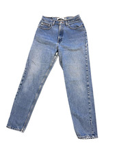 GAP Women  s Blue Classic Fit Straight Leg Denim Jeans 5-Pocket Mid Rise