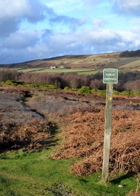 Photo A3 View towards Ewden Lodge Farm Wigtwizzle Here we are looking ac c2012