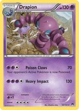 Drapion - XYBR 054 Pokemon - Light Play