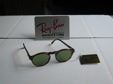 Vintage B L Ray-Ban Sunglasses W0931 Gatsby Style 1 Green Lenses