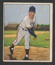 1950 Bowman #83 Sheldon Jones  :: New York Giants   ~ EX