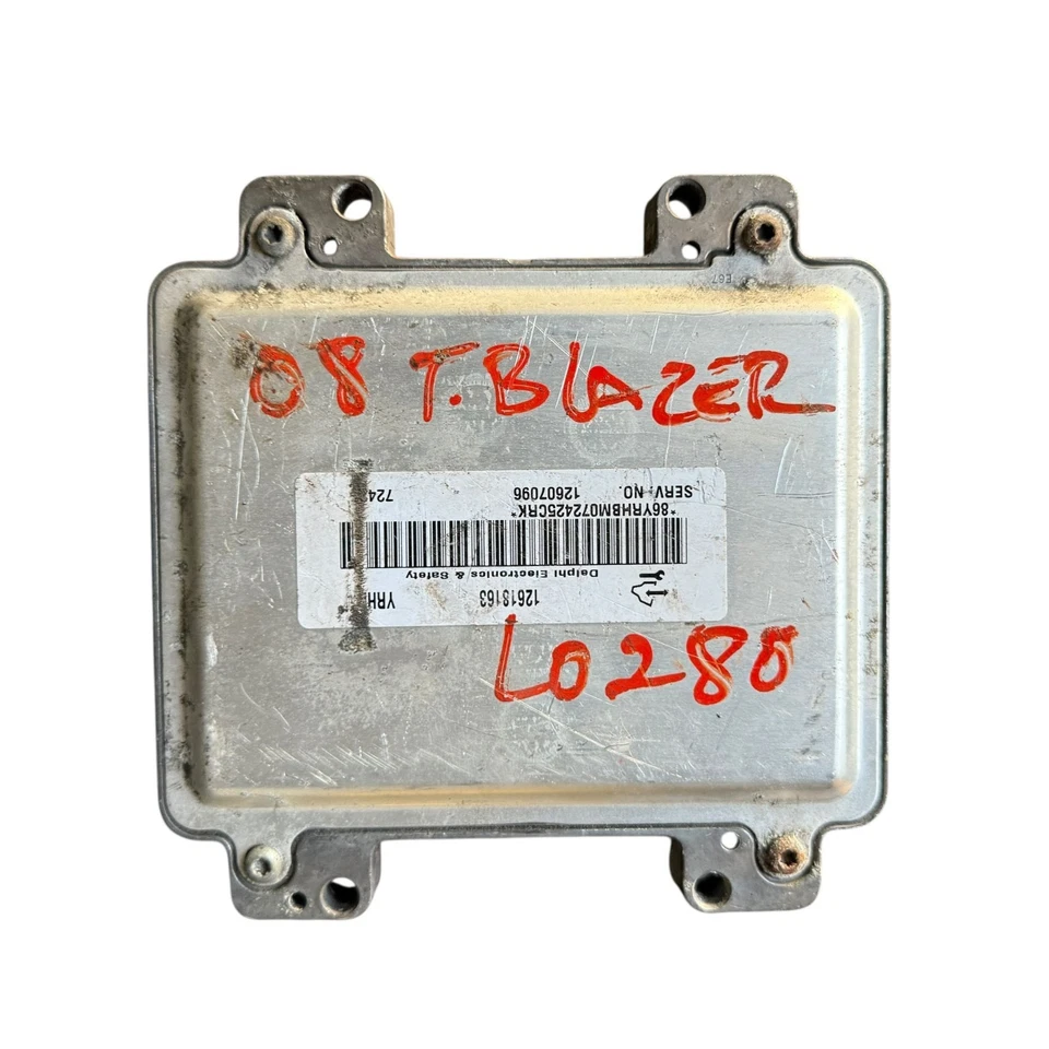 Módulo de control del motor relé OEM 06-10 Pontiac GMC Chevrolet Malibu STS 12618163 Foto 2 de 3