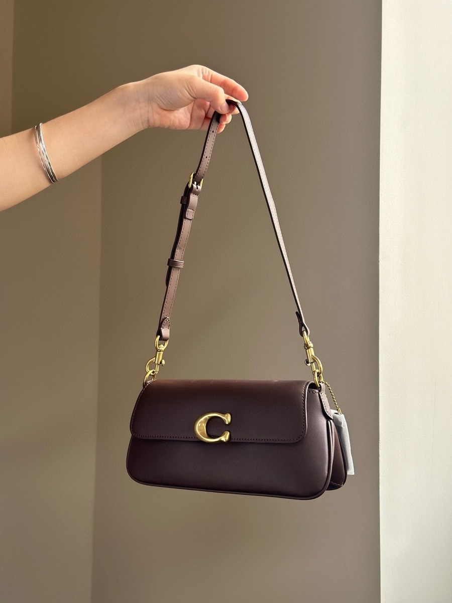 COACH Jet Shoulder Bag Maple CAM16 Outlet NEW | eBay