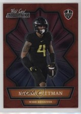 2021 Wild Card Alumination NIL Collegiate Edition Red Mycah Pittman 1a7j