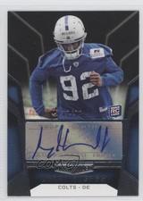 2010 Topps Unrivaled Rookie Black Auto 40/99 Jerry Hughes #141 Auto 0f8