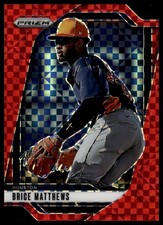 2025 Panini Prizm - Brice Matthews Red Power Prizms #/99 #285
