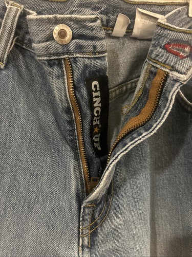 Jeans Cinch para hombre 34x36 etiqueta negra pierna recta vaquero occidental - Imagen 3 de 19