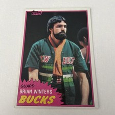 1981-82 Topps Brian Winters Milwaukee Bucks Card #100 SOUTH CAROLINA vintage 