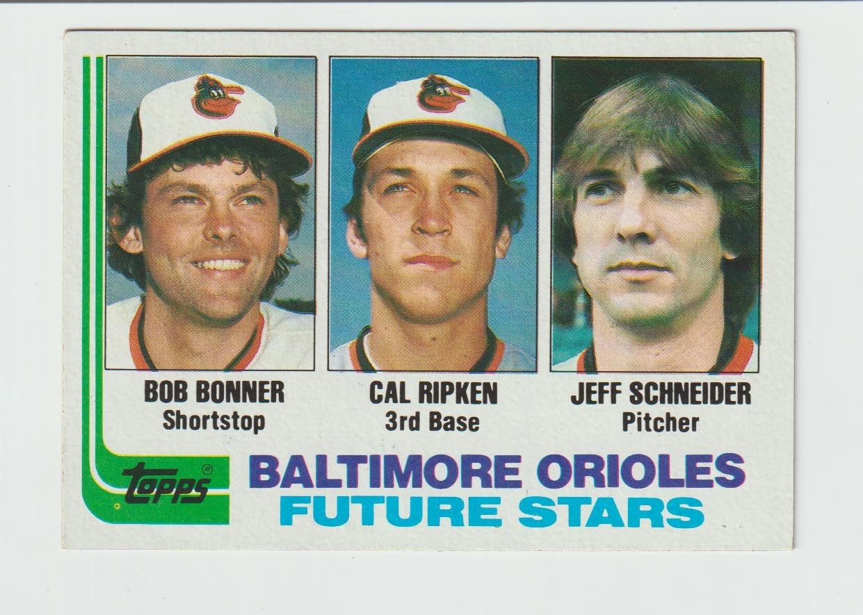 1982 Topps #21 Cal Ripken Jr Future Stars Rookie RC Orioles
