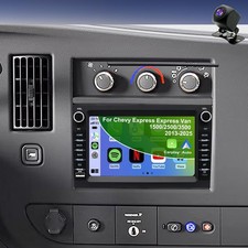 7"Touchscreen Wireless Carplay  Android Auto Stereo for Sierra Silverado