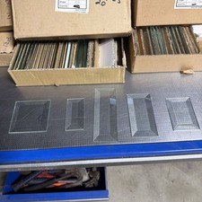 Lot of Clear Rectagle Beveled Glass please look good pictures and read