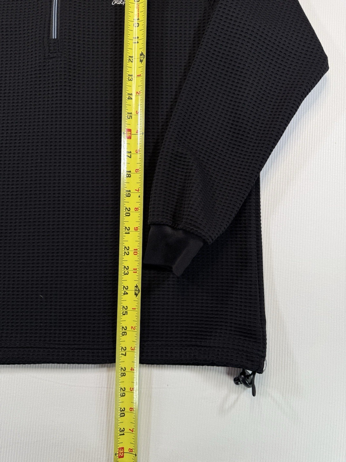 Straight Down Oak Tree Quarter Zip Pullover Small… - image 4