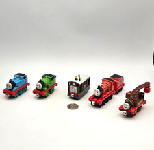 Thomas  Friends Take n Play Along Train Engine - James Percy Toby Harvey Lot x5